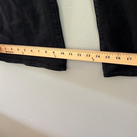 Madewell Flea Market Flare Bell Bottom Skinny Size 32 in Black - Picture 12 of 13